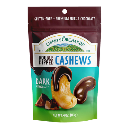 Dark Chocolate Cashews - Liberty Orchards