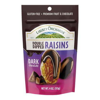Dark Chocolate Raisins - Liberty Orchards