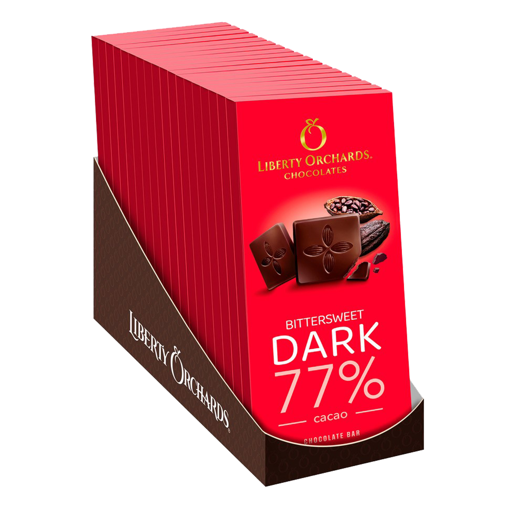 Bittersweet Dark 77% - Liberty Orchards