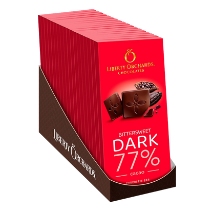 Bittersweet Dark 77% - Liberty Orchards