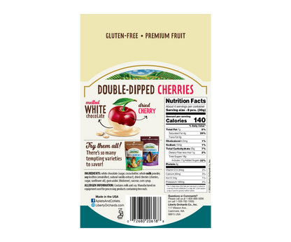 White Chocolate Cherries - Liberty Orchards