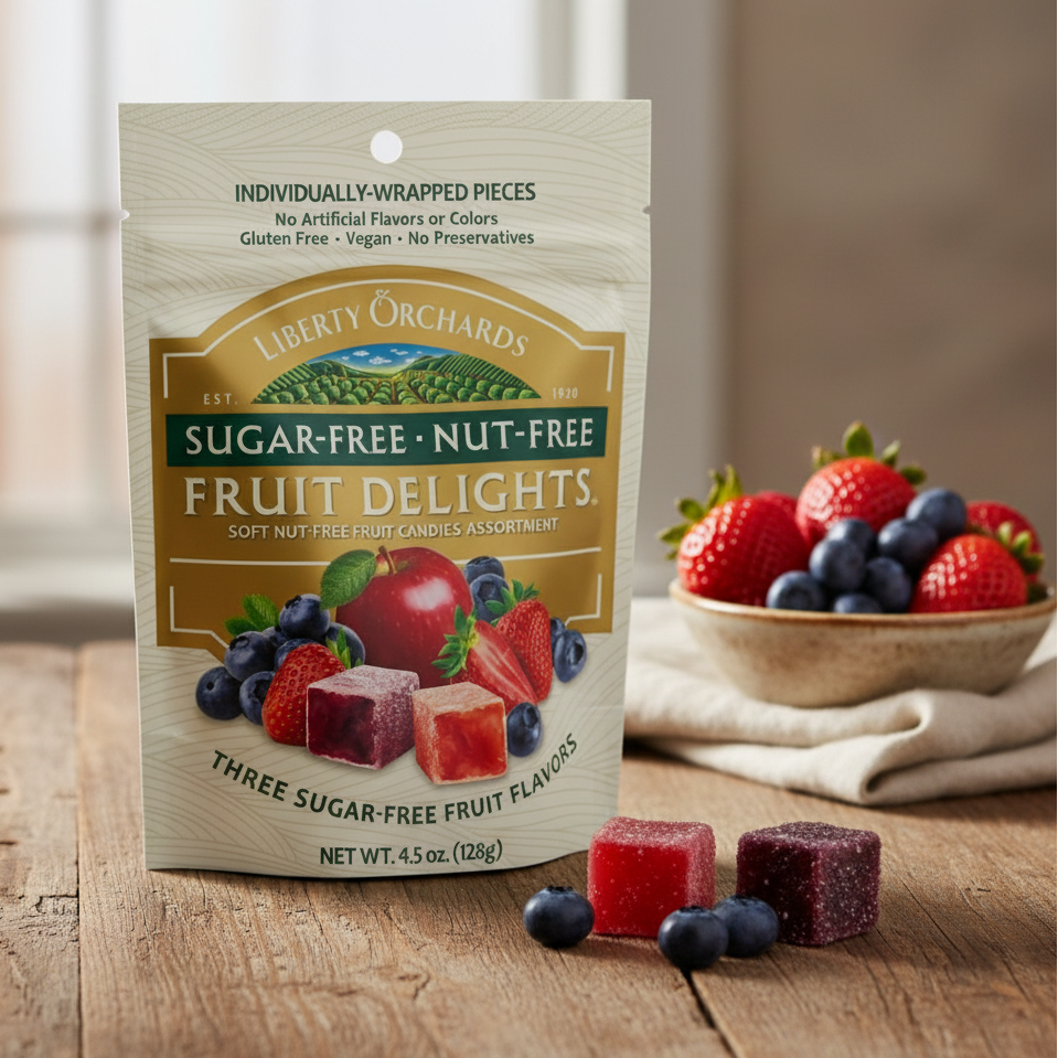 Sugar Free Nut Free Fruit Delights