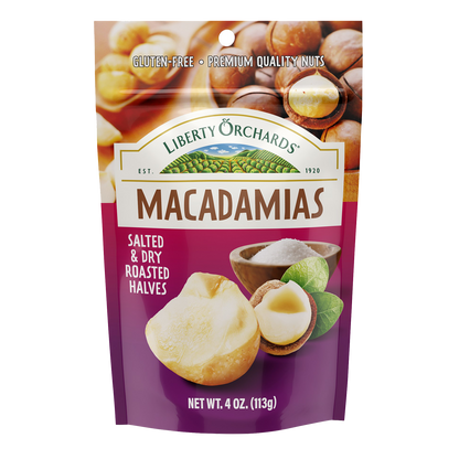 Salted & Dry Roasted Halves - Liberty Orchards