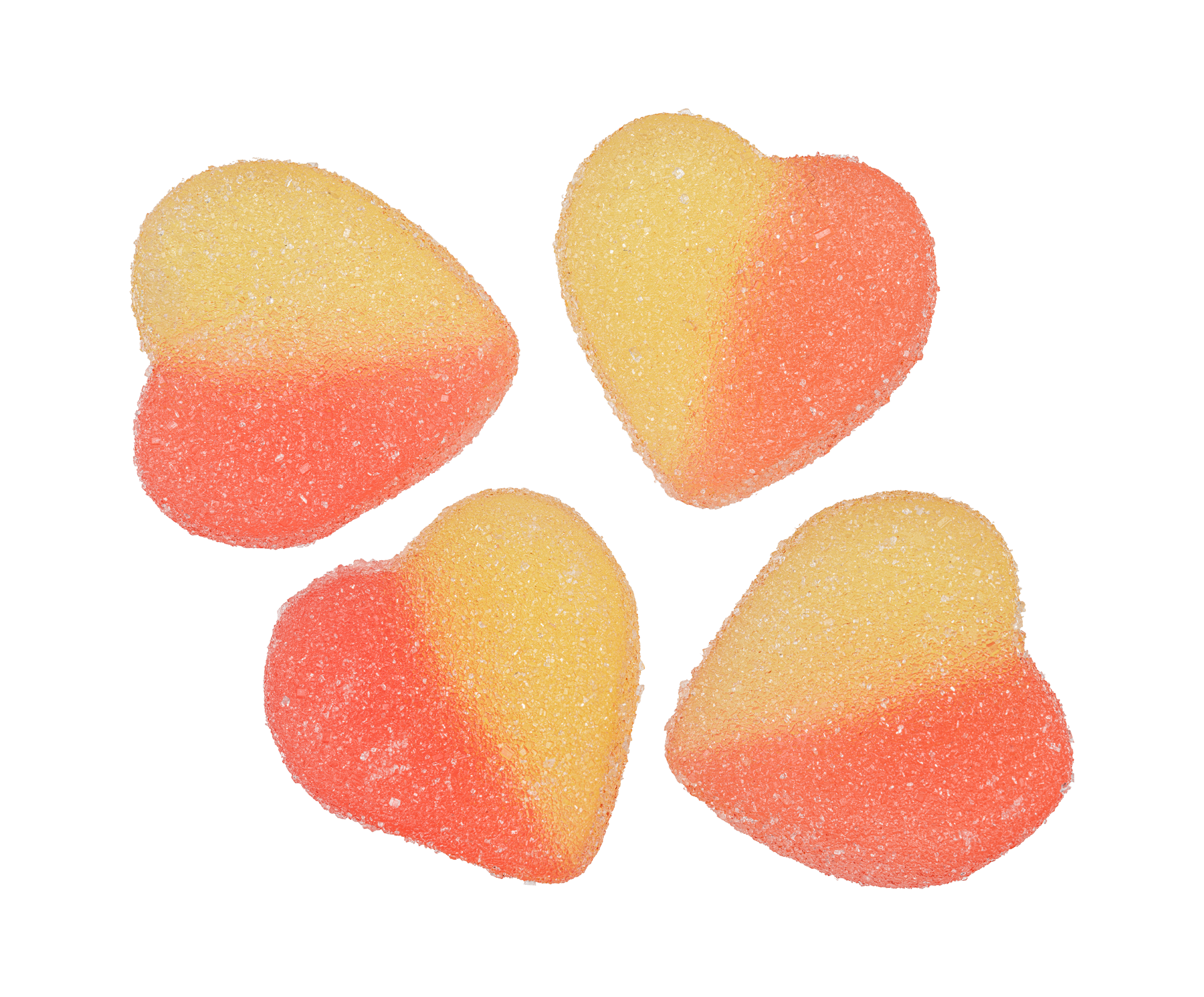 Mango Gummy Hearts - Liberty Orchards