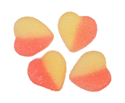 Mango Gummy Hearts - Liberty Orchards