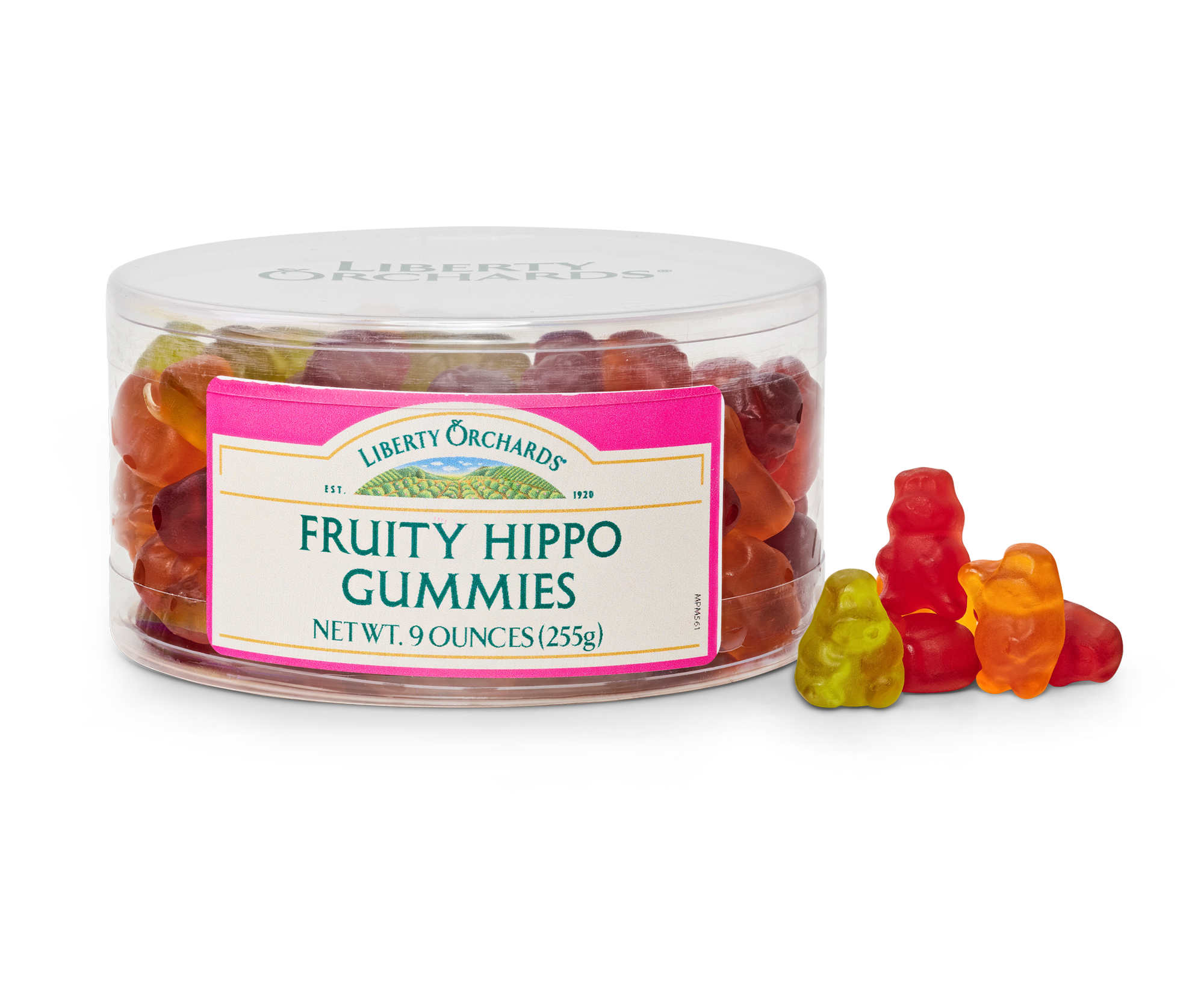 Fruity Hippo Gummies - Liberty Orchards