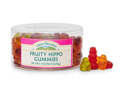 Fruity Hippo Gummies - Liberty Orchards