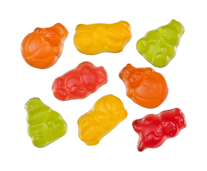 Fruity Hippo Gummies - Liberty Orchards