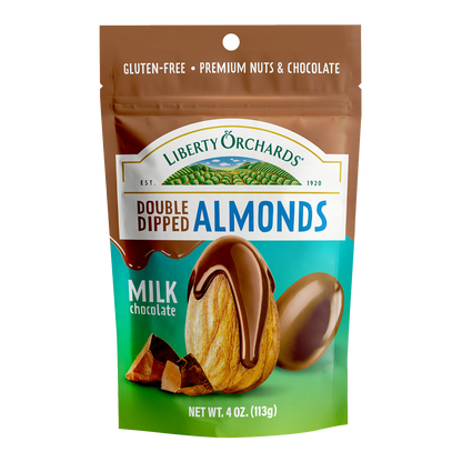 Milk Chocolate Almonds - Liberty Orchards
