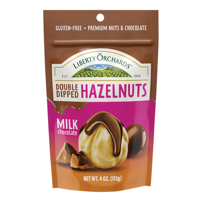 Milk Chocolate Hazelnuts - Liberty Orchards