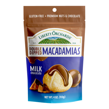 Milk Chocolate Macadamias - Liberty Orchards
