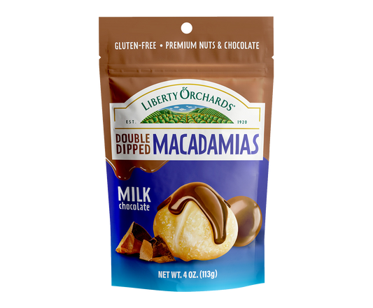 Milk Chocolate Macadamias - Liberty Orchards