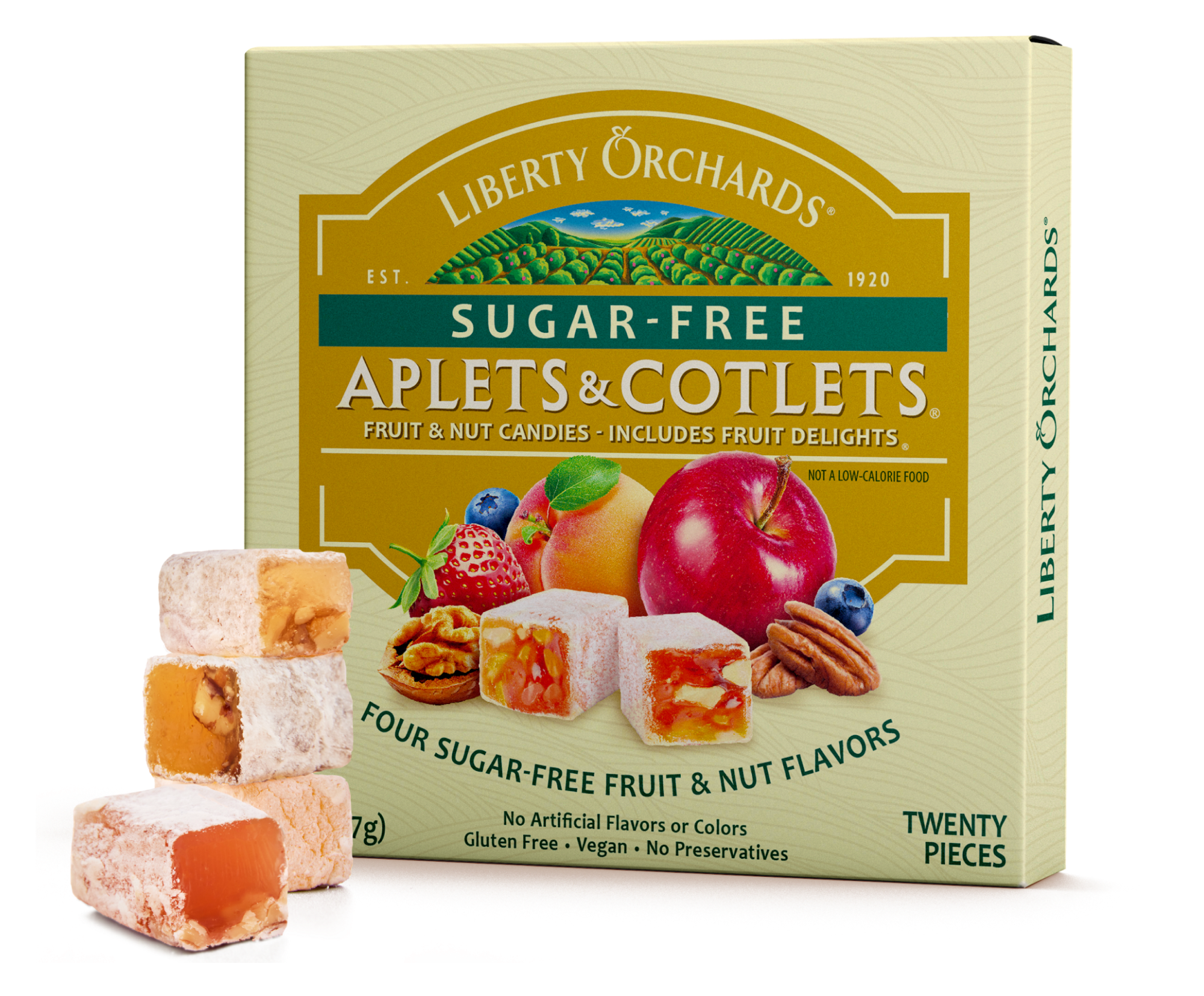 8oz Sugar-Free Aplets & Cotlets + Fruit Delights