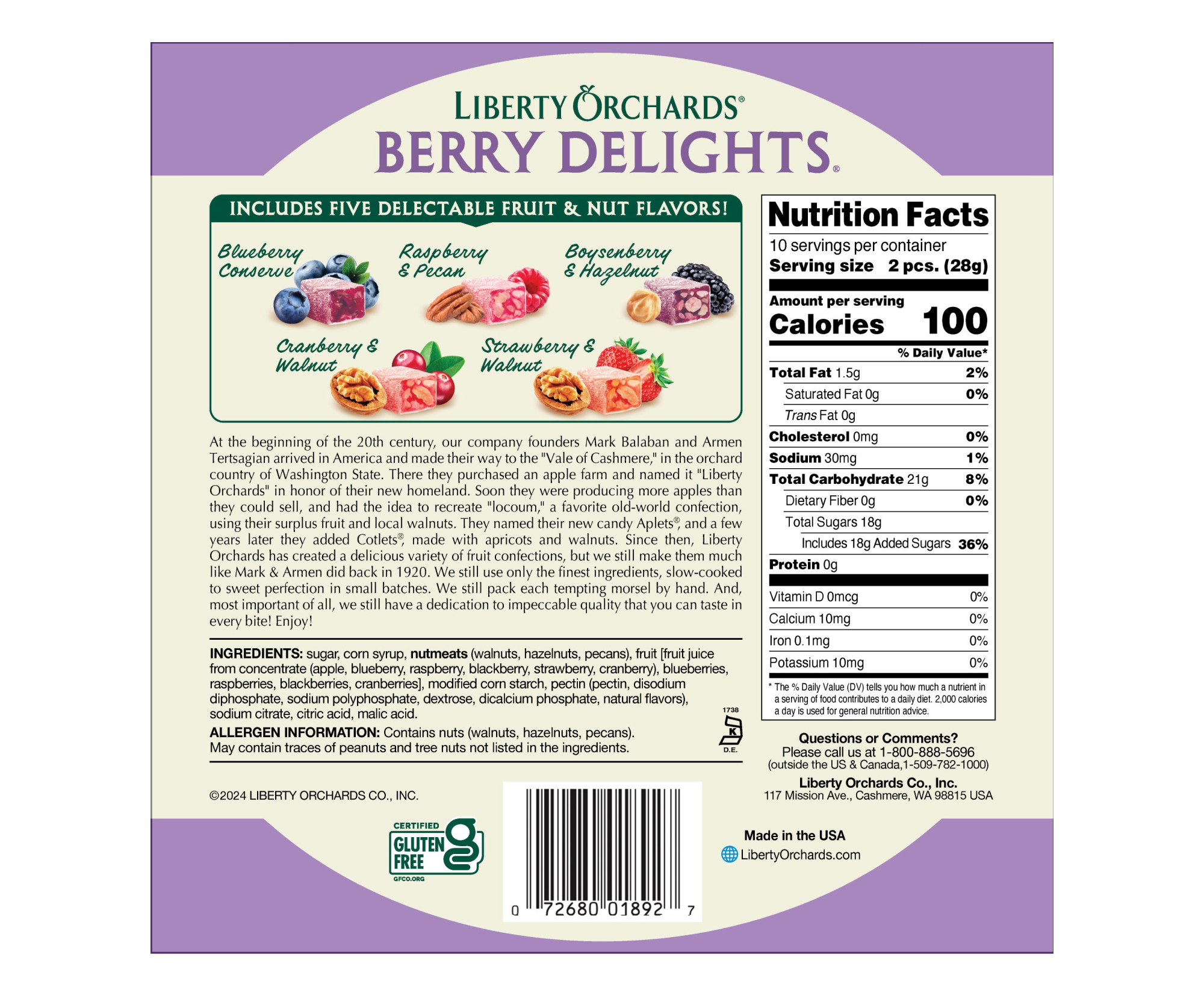 10oz Berry Delights