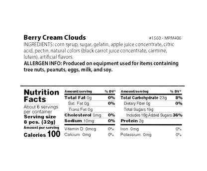 Berry Cream Clouds - Liberty Orchards