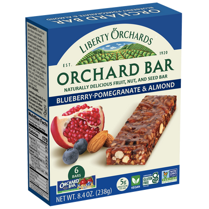 Blueberry Pomegranate Almond Bars