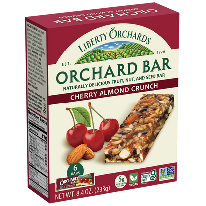 Cherry Almond Crunch Orchard Bars