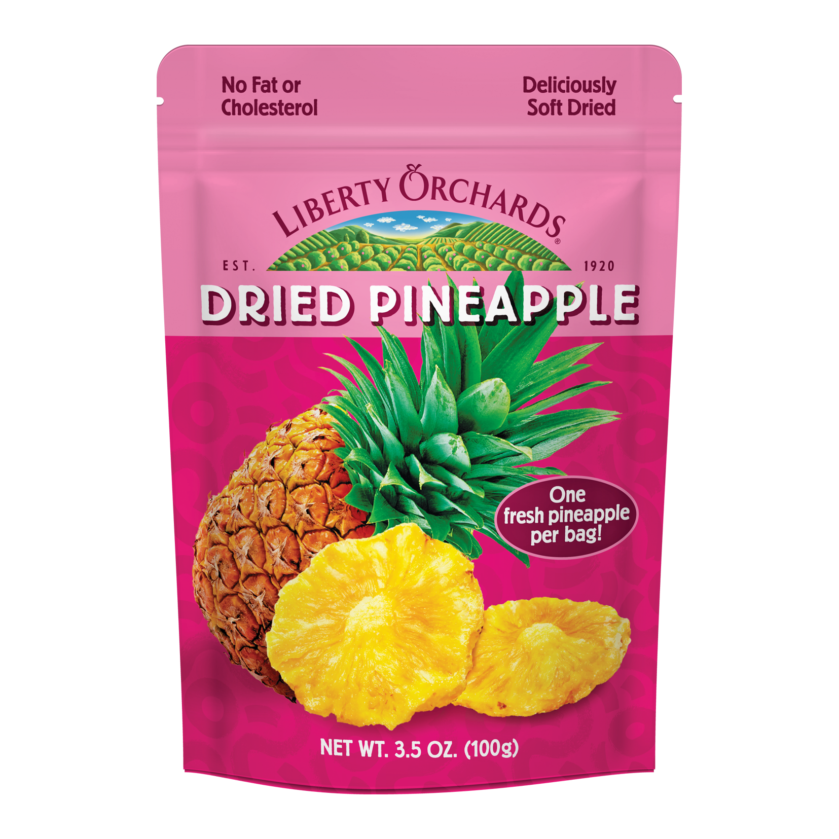Dried Pineapple - Liberty Orchards