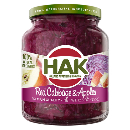 12.5oz HAK Red Cabbage and Apples - Liberty Orchards