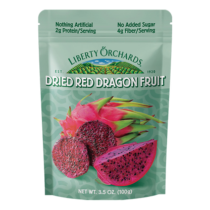 Dried Red Dragon Fruit - Liberty Orchards