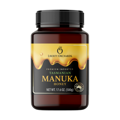 17.6oz Honey Tasmanian Manuka - Liberty Orchards