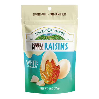 White Chocolate Raisins - Liberty Orchards