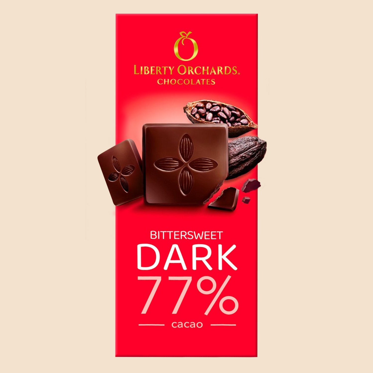 Bittersweet Dark 77% - Liberty Orchards