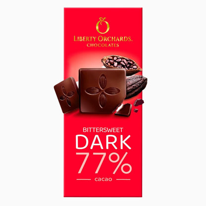 Bittersweet Dark 77% - Liberty Orchards