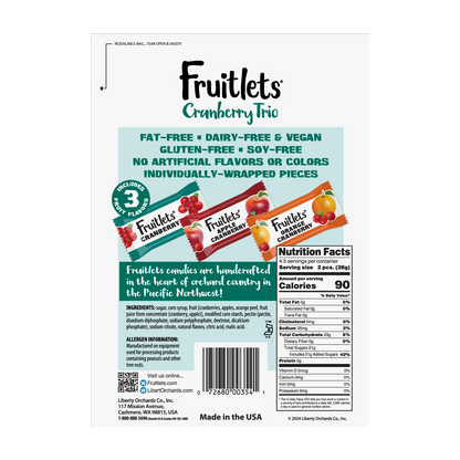 Cranberry Trio Fruitlets - Liberty Orchards