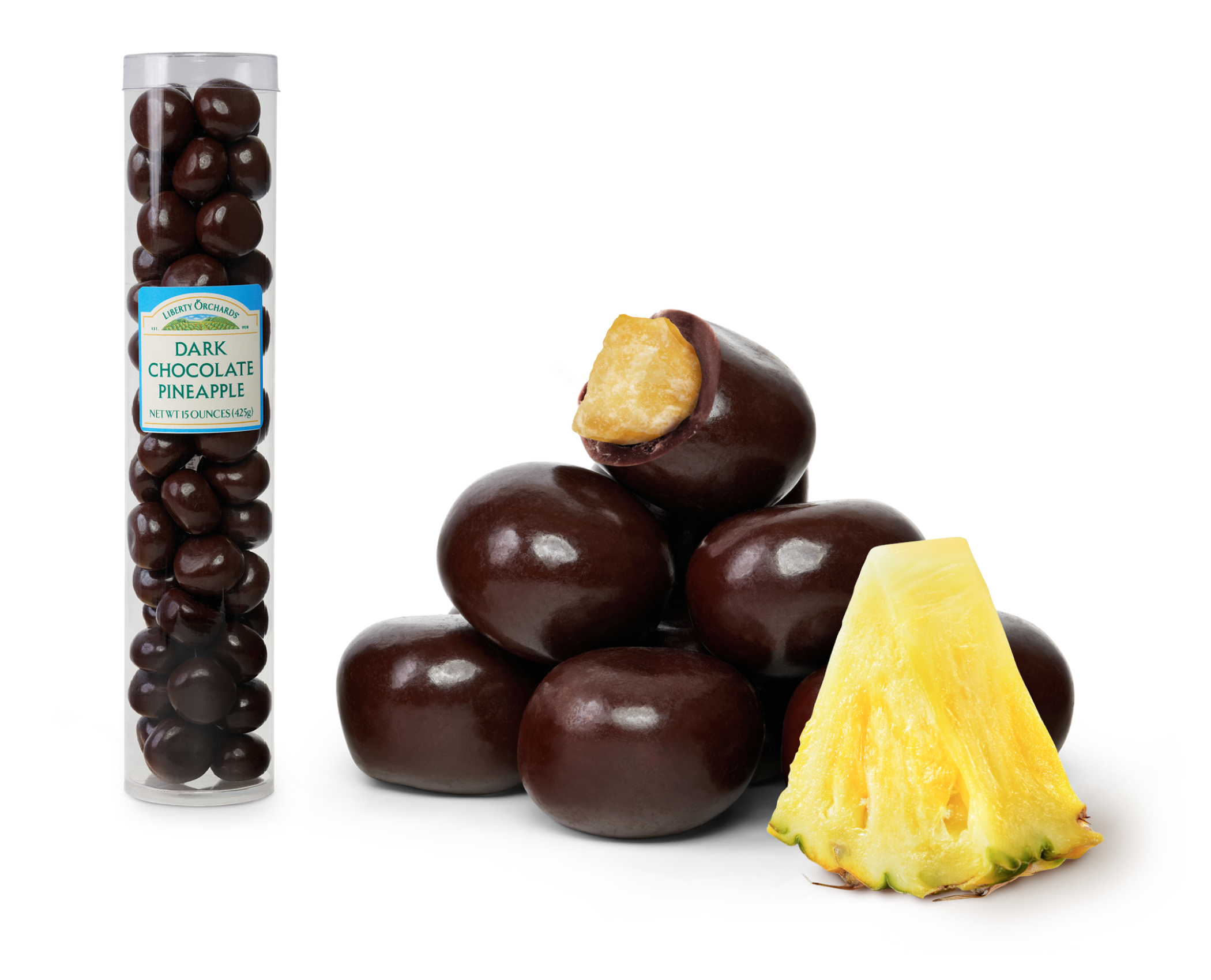 Dark Chocolate Pineapple - Liberty Orchards