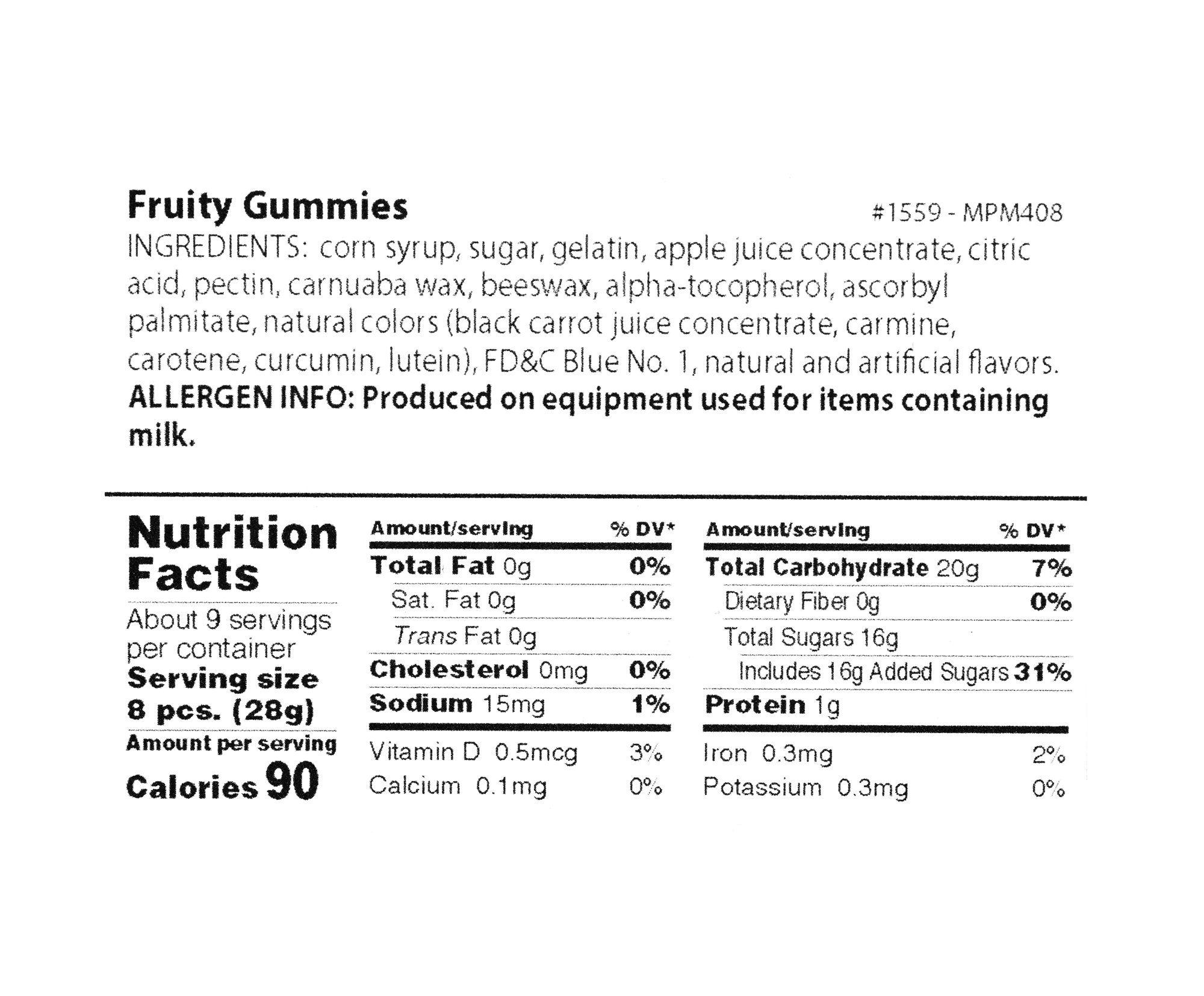 Fruity Gummies - Liberty Orchards