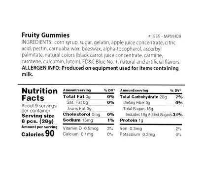 Fruity Gummies - Liberty Orchards