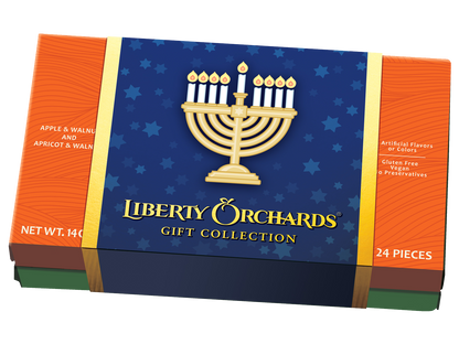 28oz Happy Hanukkah Gift Collection - Liberty Orchards