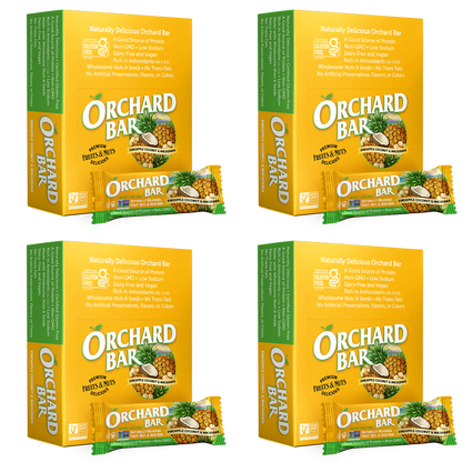4 Orchard Bars Boxes - Pineapple-Coconut