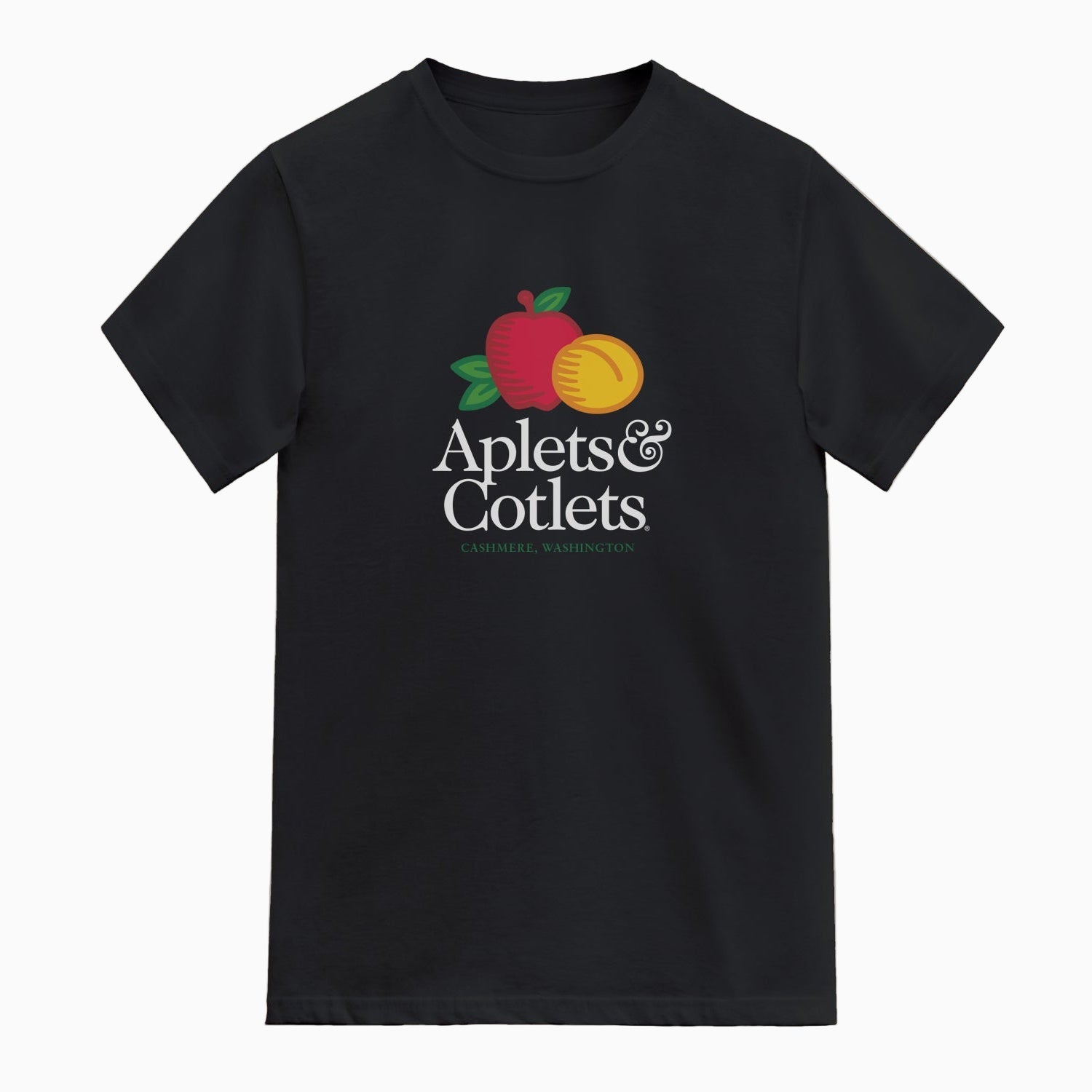 Aplets & Cotlets Logo T-Shirt - Liberty Orchards
