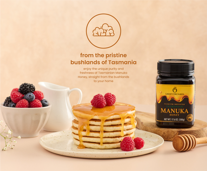 17.6oz Honey Tasmanian Manuka - Liberty Orchards