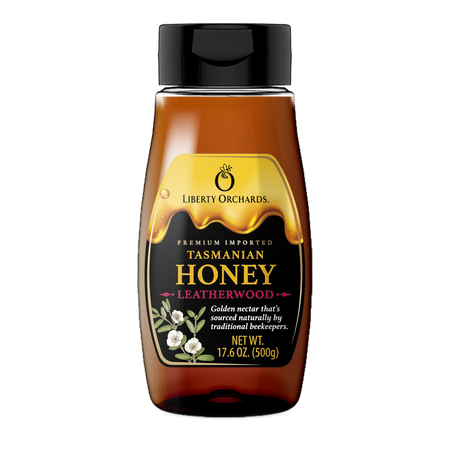 17.6oz Honey Leatherwood – Liberty Orchards