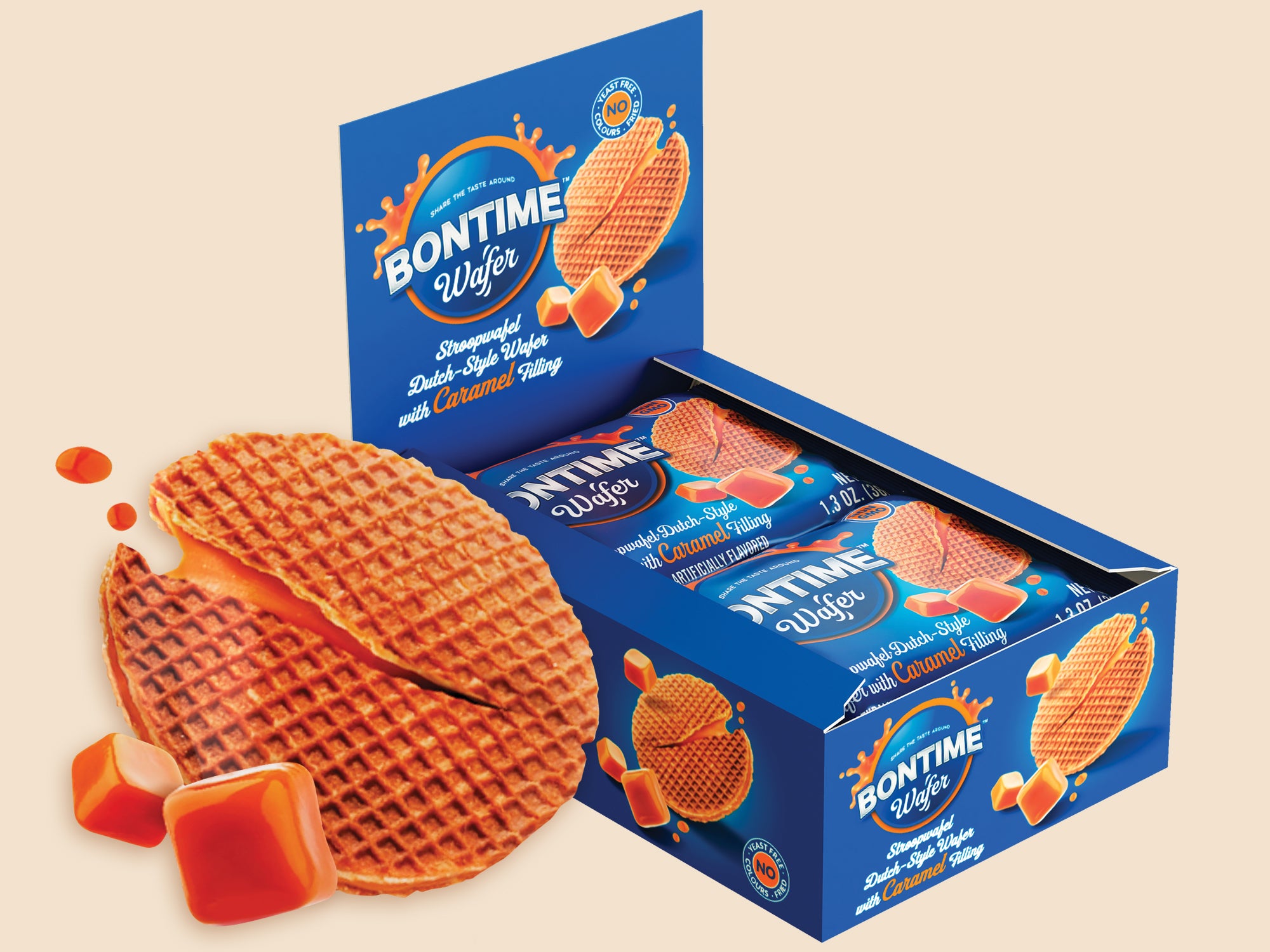 Caramel Stroopwafels Pack - Liberty Orchards