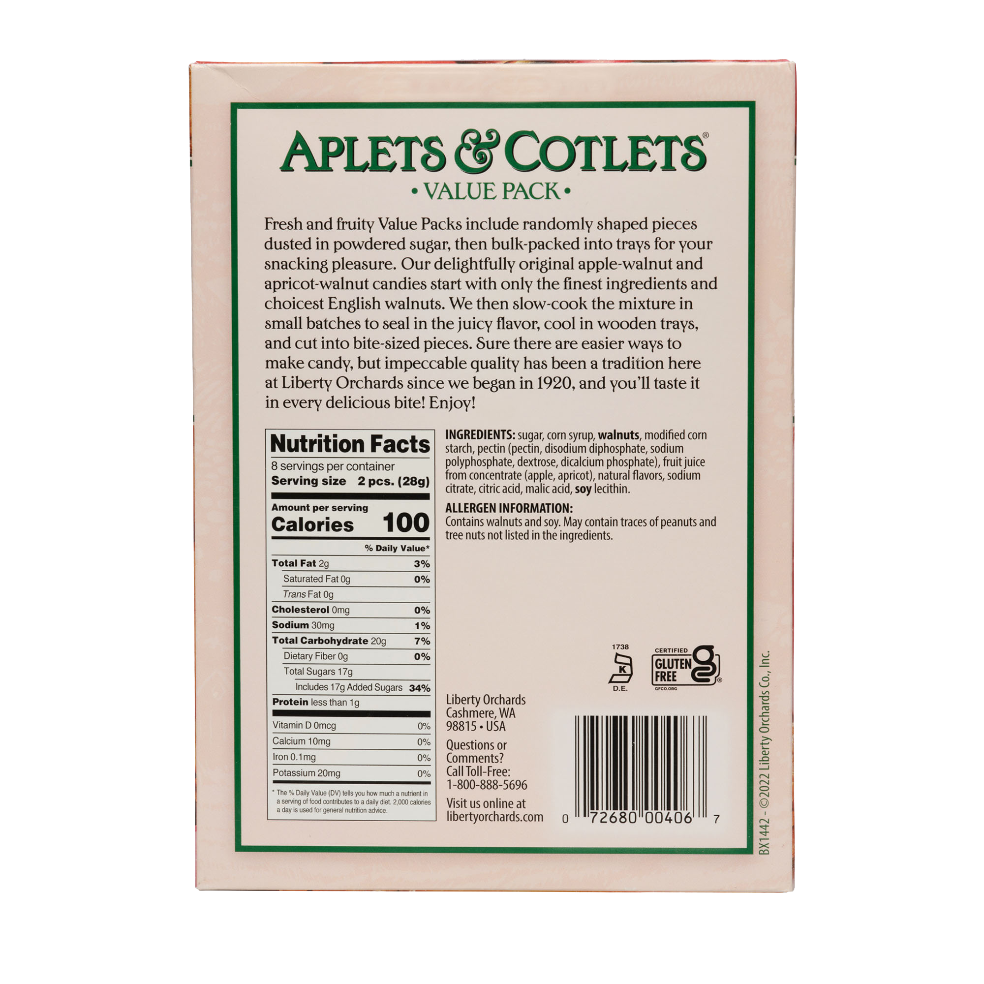 Aplets & Cotlets Value Pack - Liberty Orchards